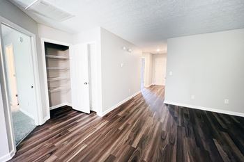 Luxury vinyl plank flooring